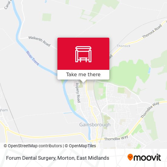 Forum Dental Surgery, Morton map