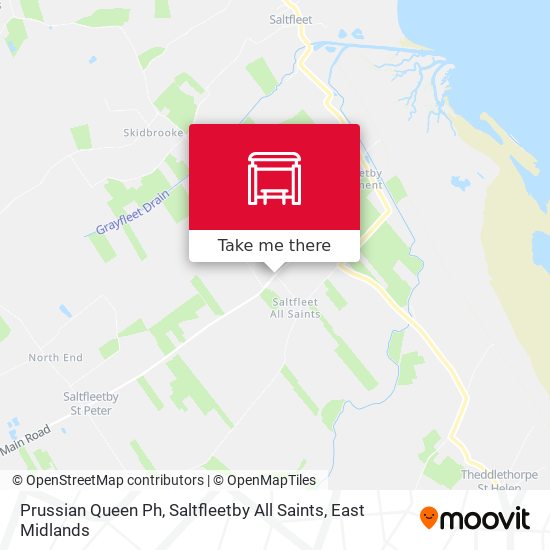 Prussian Queen Ph, Saltfleetby All Saints map