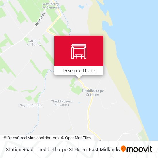 Station Road, Theddlethorpe St Helen map