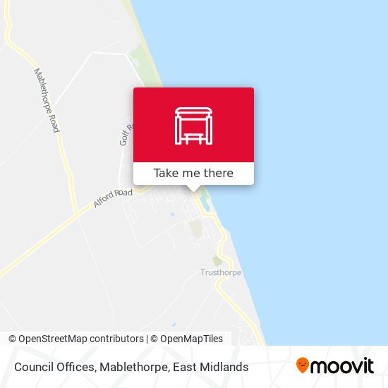 Council Offices, Mablethorpe map