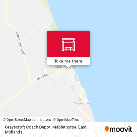 Grayscroft Coach Depot, Mablethorpe map
