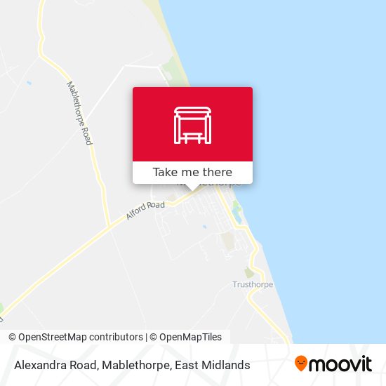 Alexandra Road, Mablethorpe map