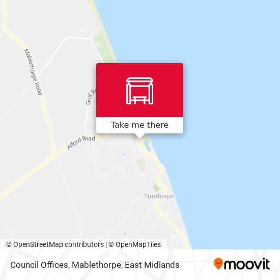 Council Offices, Mablethorpe map