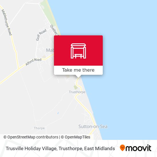 Trusville Holiday Village, Trusthorpe map