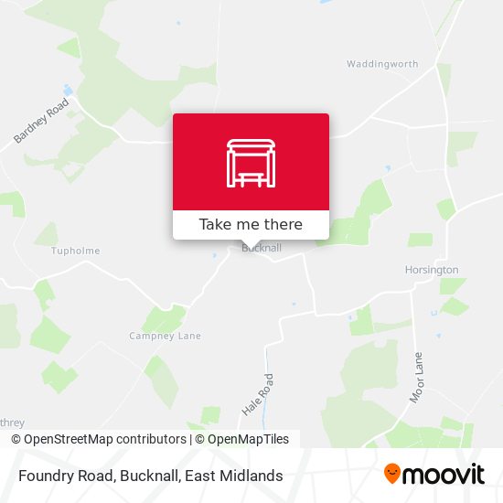 Foundry Road, Bucknall map