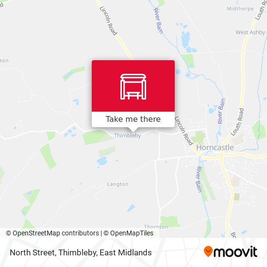 North Street, Thimbleby map