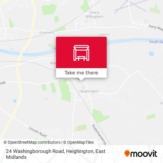 24 Washingborough Road, Heighington map