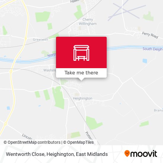 Wentworth Close, Heighington map