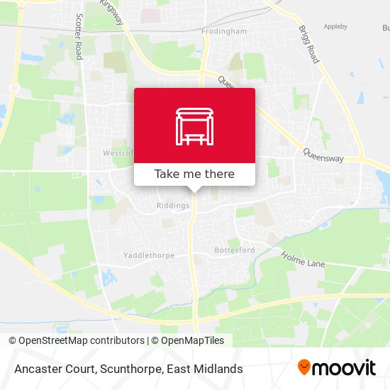 Ancaster Court, Scunthorpe map