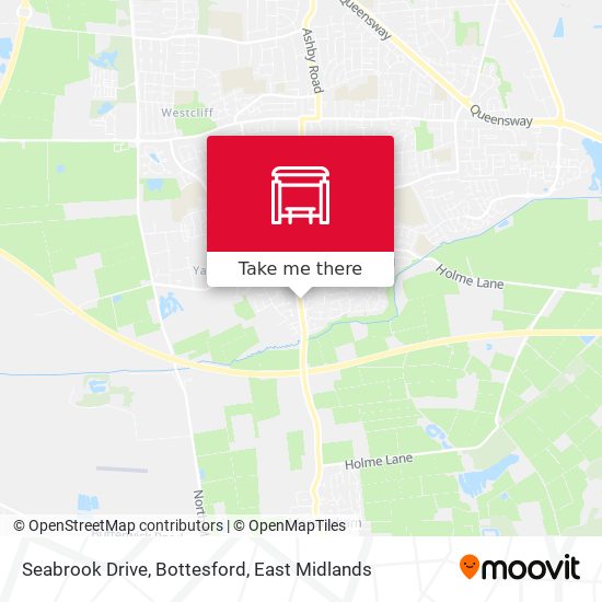 Seabrook Drive, Bottesford map