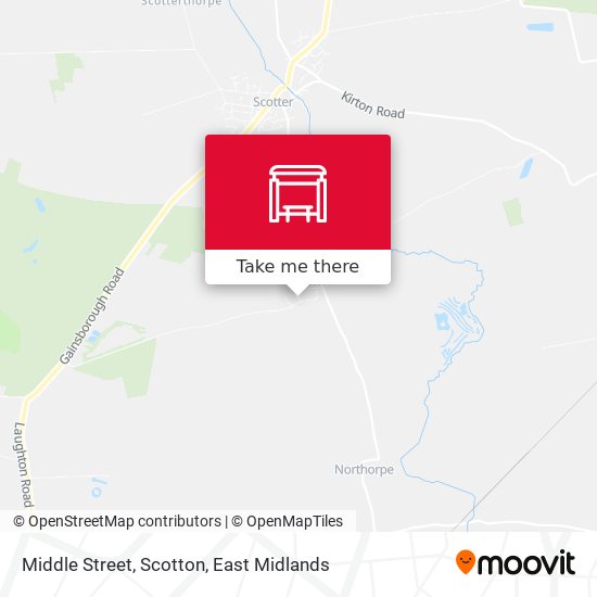 Middle Street, Scotton map