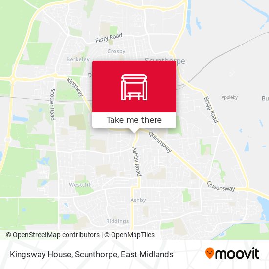 Kingsway House, Scunthorpe map