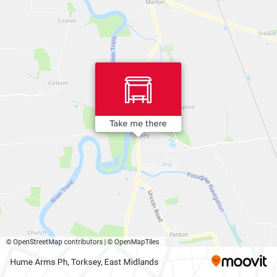 Hume Arms Ph, Torksey map