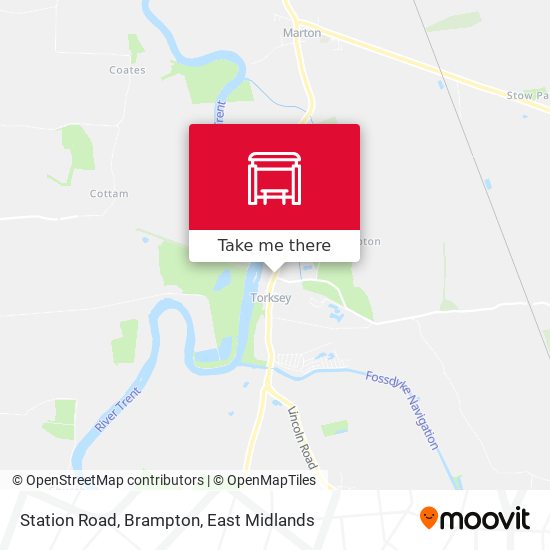 Station Road, Brampton map