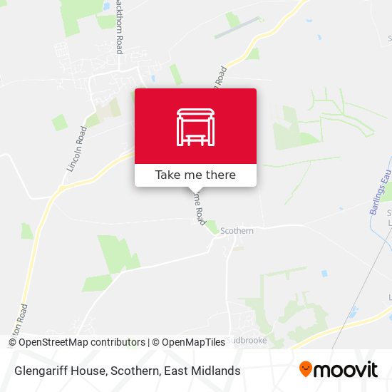Glengariff House, Scothern map