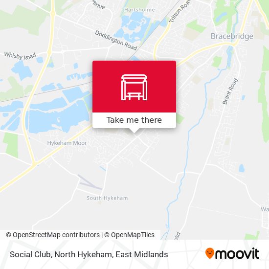 Social Club, North Hykeham map