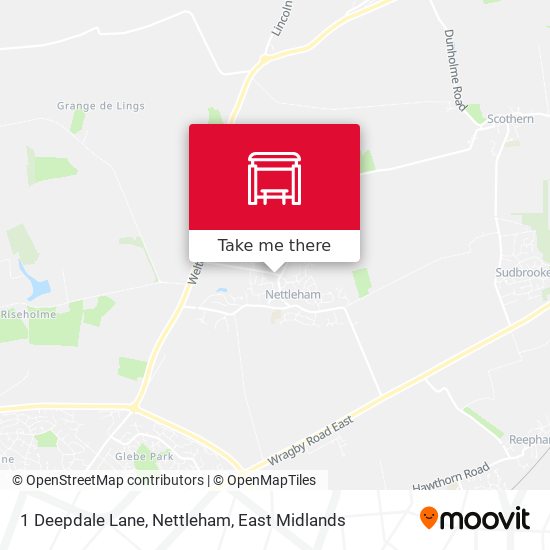 1 Deepdale Lane, Nettleham map
