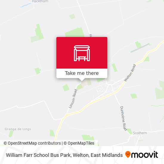 William Farr School Bus Park, Welton map