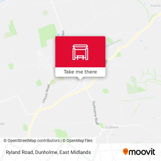 Ryland Road, Dunholme map