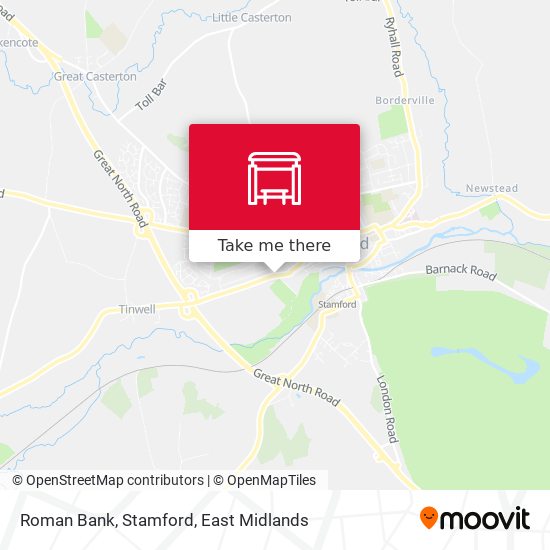 Roman Bank, Stamford map