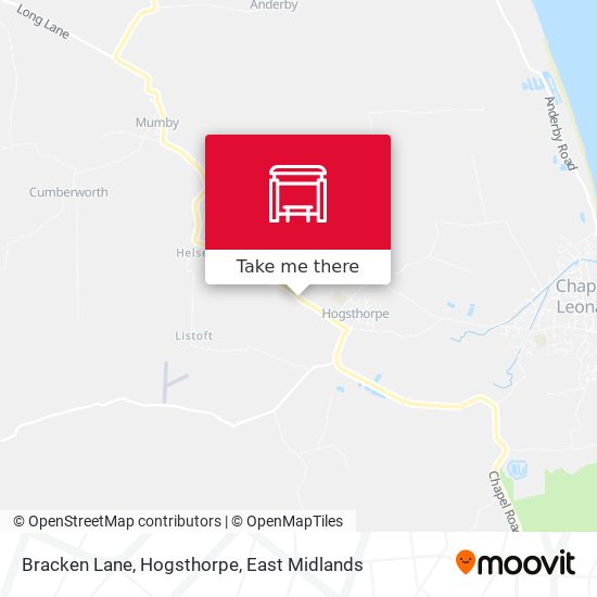 Bracken Lane, Hogsthorpe map