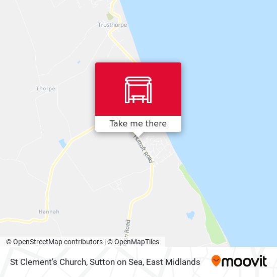 St Clement's Church, Sutton on Sea map