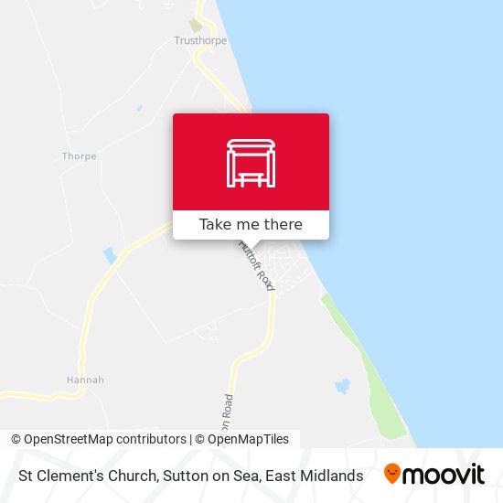 St Clement's Church, Sutton on Sea map