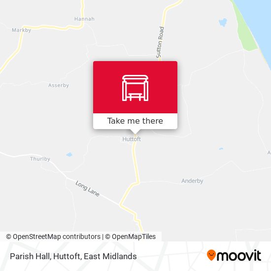 Parish Hall, Huttoft map