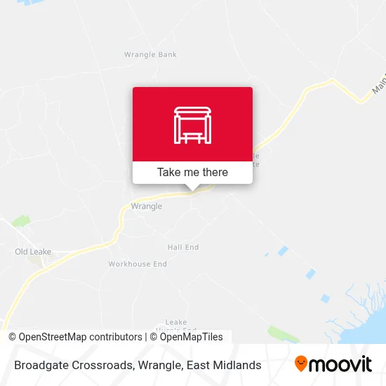 Broadgate Crossroads, Wrangle map