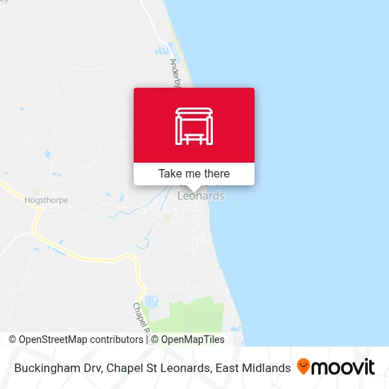 Buckingham Drv, Chapel St Leonards map