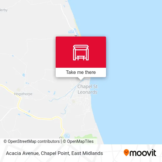 Acacia Avenue, Chapel Point map