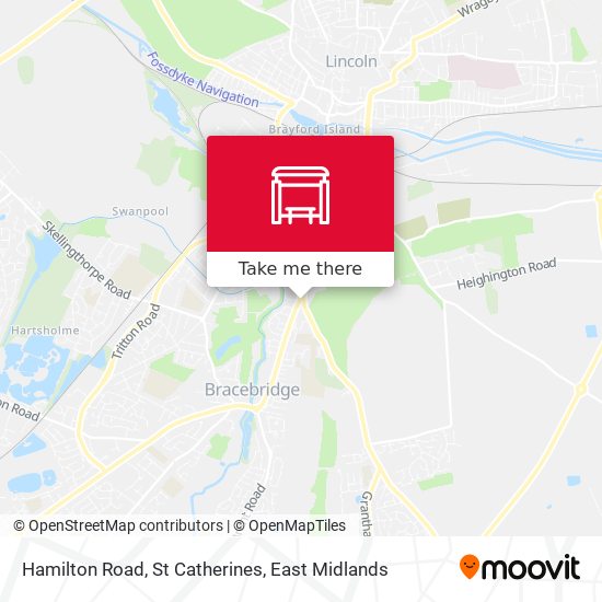 Hamilton Road, St Catherines map