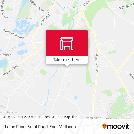 Larne Road, Brant Road map