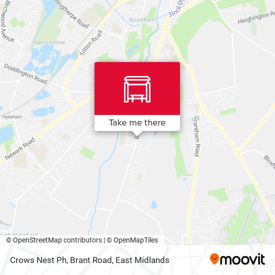 Crows Nest Ph, Brant Road map