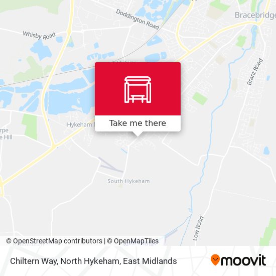 Chiltern Way, North Hykeham map
