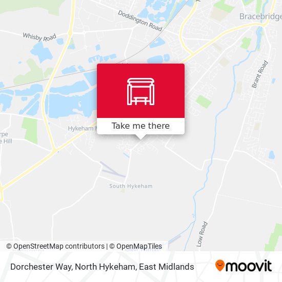 Dorchester Way, North Hykeham map