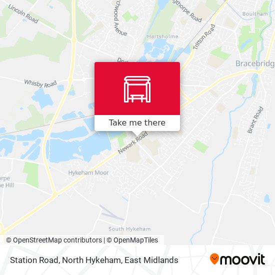 Station Road, North Hykeham map