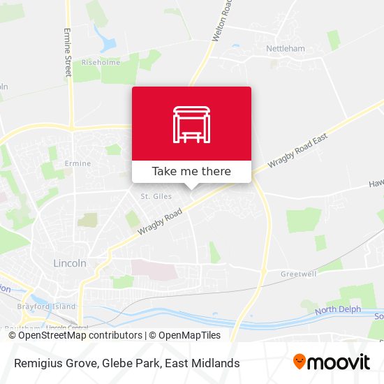 Remigius Grove, Glebe Park map