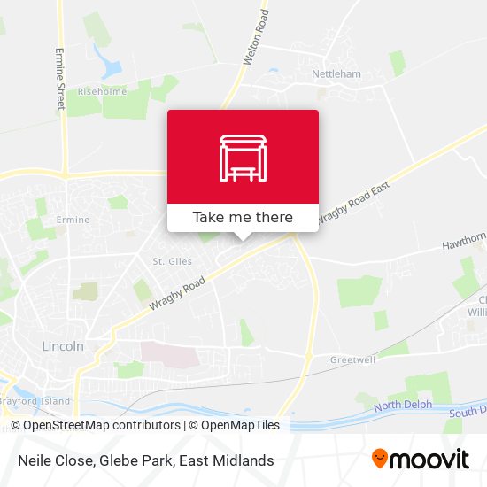 Neile Close, Glebe Park map