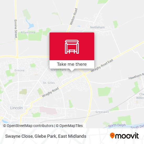 Swayne Close, Glebe Park map