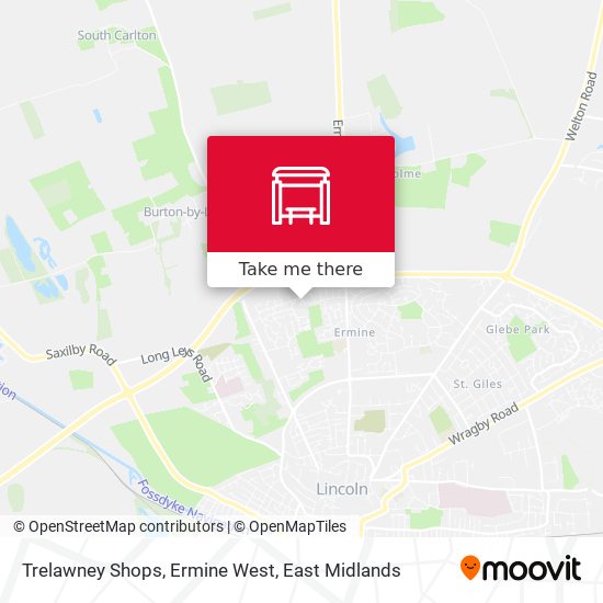 Trelawney Shops, Ermine West map