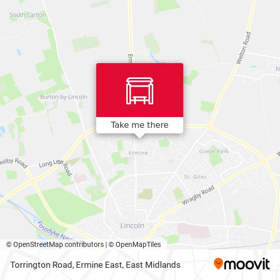 Torrington Road, Ermine East map