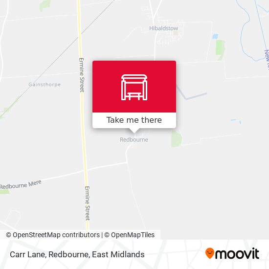 Carr Lane, Redbourne map