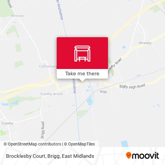 Brocklesby Court, Brigg map