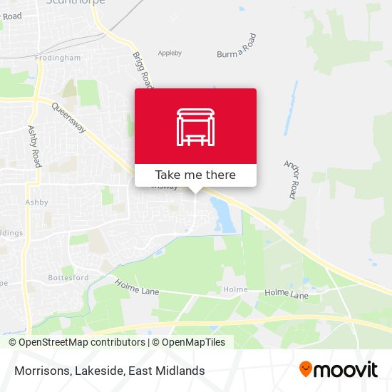 Morrisons, Lakeside map