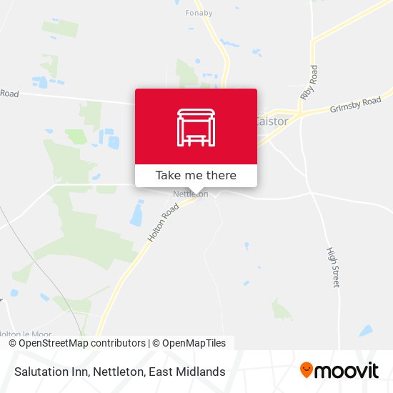 Salutation Inn, Nettleton map