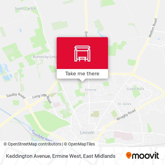 Keddington Avenue, Ermine West map