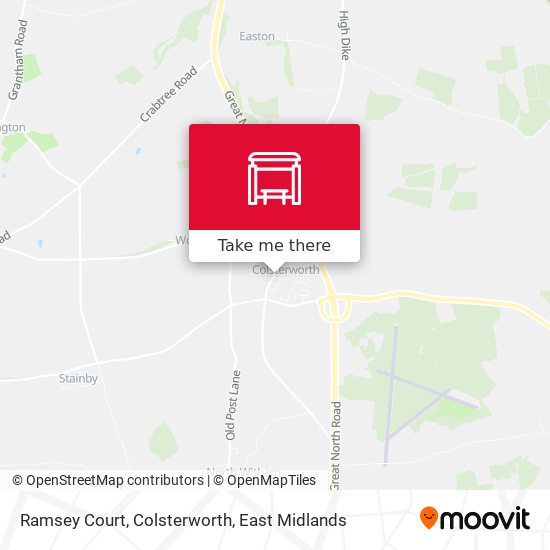 Ramsey Court, Colsterworth map