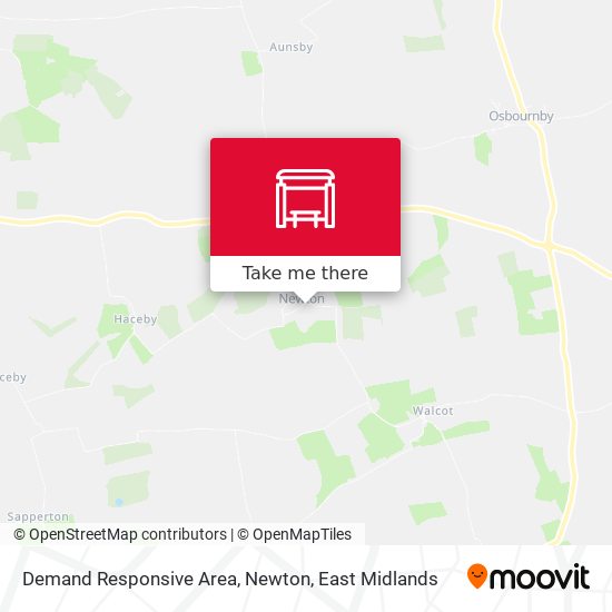 Demand Responsive Area, Newton map