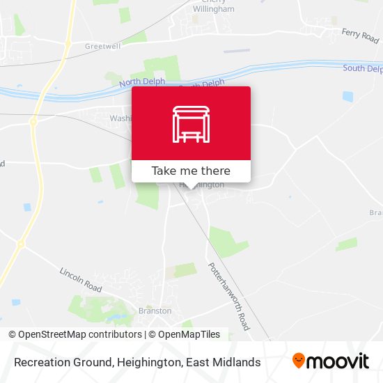 Recreation Ground, Heighington map